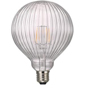 Enzo Nordlux LED Globe G125 E27 2-15W 2200K AVRA helder stripes 2760260