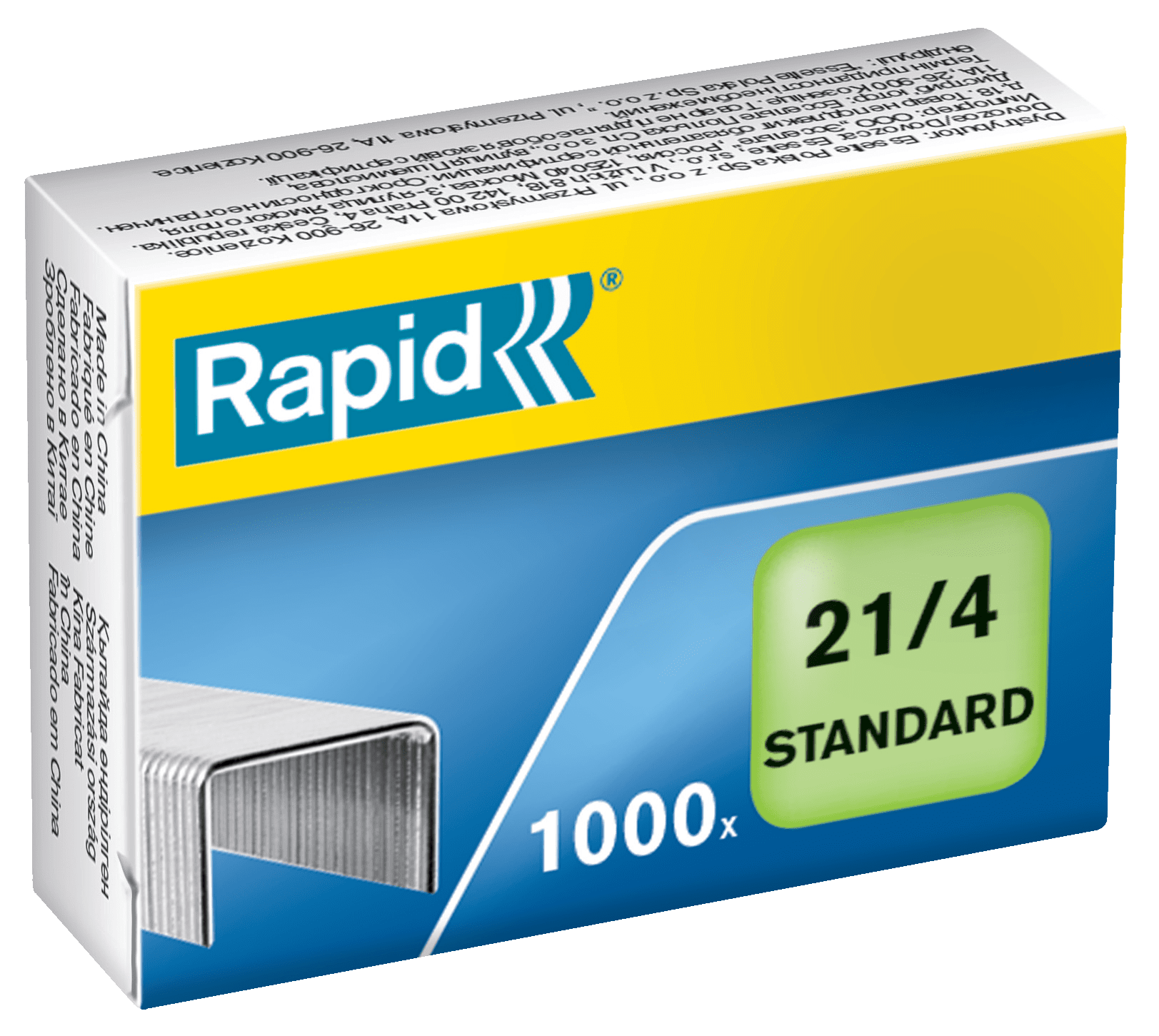 Rapid Nieten | 21/4 mm | Standaard | 1.000 Stuks - 24867600