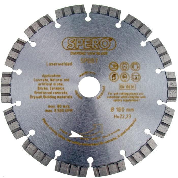 Spero Diamant zaagblad Beton Pro | 230mm SDB230B