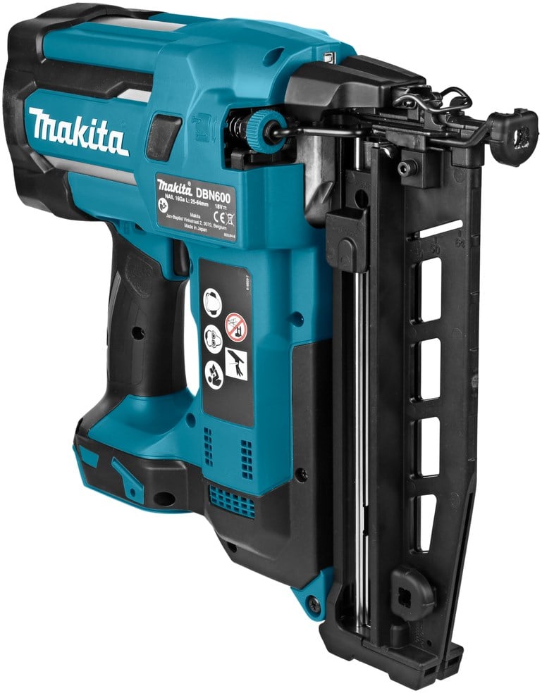 Makita DBN600ZJ 18v Accu brad tacker 1.6mm minibrads tot 64mm